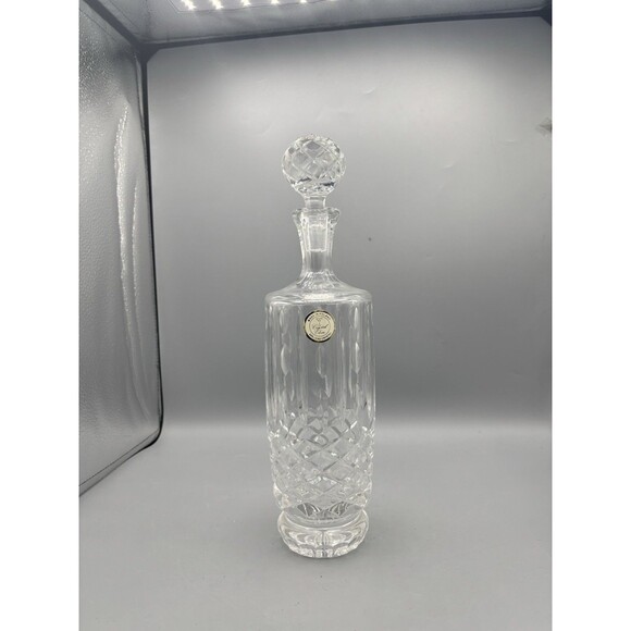unbranded Other - Vintage Lead Cut Crystal Whiskey Decanter W/ Stopper
